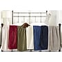 L.L.Bean Wicked Plush Throw, Charcoal Heather, Extra Large (1000095139)~#|#~907B1455-BCCE-4E94-9C283075B5716DF2_sc7
