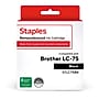 Staples Remanufactured LC75BK Ink Cartridge Black High Yield Replacement for Brother LC75BK~#|#~909579B1-D5C3-44C9-BBC329675C11A400_sc7