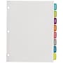 Avery Big Tab Print & Apply Label Dividers, 8-Tab, White, 4 Sets/Pack (14433)~#|#~9096485D-E27C-4EDF-A1B147FD0E286150_sc7