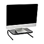 Mind Reader Monitor Stand and Ventilated Laptop Riser, Up to 44 lbs., Black (METMONST-BLK)~#|#~90B0C7B9-8256-42D0-AD28AEC97EECC1EE_sc7