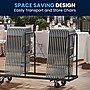 Flash Furniture HERCULES Series Plastic Banquet/Reception Chair, Gray, 2/Pack (2LEL3GREY)~#|#~90B2819D-25B7-4B20-B569418147DEAC71_sc7
