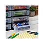Iris 4-Drawer Desktop Unit, Black/Clear, 2/Pack (586014)~#|#~90C36885-145C-4A63-BC3EEDBF7F5A723B_sc7