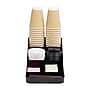 Mind Reader Plastic 7 Compartment Coffee Cup and Condiment Organizer, Black (COMP7-BLK)~#|#~90C3DB74-2D81-4BE3-A99D5B95740D7B35_sc7