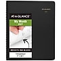 2027 AT-A-GLANCE 8" x 8.75" Monthly Planner, Faux Leather Cover, Black (70-120-05-27)~#|#~90CB71DF-1CB8-4A96-A8B66761A01C3A4B_sc7