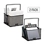 Mind Reader Metal Countertop Utensil Organizer, Black, 2/Pack (2MESHBASK)~#|#~90CD5210-22DF-493D-9F4193A159143291_sc7