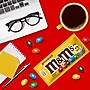 M&M's Peanut Milk Chocolate Pieces, 1.74 oz., 48/Box (MMM01232)~#|#~90FC5F09-5762-47C5-B8424DCEDC3BB9C3_sc7