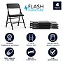 Flash Furniture HERCULES Vinyl Upholstered Reception Chair, Black, 4/Pack (HA-MC309AV-BK-GG)~#|#~9106F1B2-FD91-4B8F-BF1B7C07BB71E71B_sc7