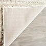Safavieh Arizona Shag Collection 8' x 8' Square Area Rug, Machine Made, Ivory/Beige (ASG741A-8SQ)~#|#~9108D133-B171-49B9-BEC053A0A26E9152_sc7