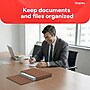 Staples Expanding Wallet, Legal Size, Brown Redrope Accordion File with Elastic Closure, Holds Oversized Documents – 10/Pack~#|#~91096241-861D-49B1-9F823D5028529E75_sc7