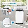 Commercial Cool 115-Volt 14,000 BTU (10,000 BTU DOE) Portable Air Conditioner, with Remote, White (CPT10WB)~#|#~9112C648-8761-4D55-B497B2BDF8F956EC_sc7