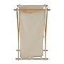 Household Essentials X-Frame Collapsible Hamper, Beech Frame with Poly-Cotton Bag, Natural (HH6785-1)~#|#~91199358-42A3-4BA8-89E9313642DE2566_sc7