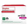 Staples Remanufactured Magenta Standard Yield Toner Cartridge Replacement for HP 504A (TRCE253A/STCE253A)~#|#~912AF004-9B4D-4EA3-A1B75CC85D51FD49_sc7