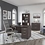 Bush Business Furniture Studio C 60"W Office Desk with Mobile File Cabinet, Storm Gray (STC014SG)~#|#~912DC4F0-E892-423D-9168FCC5E73DDB18_sc7