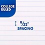 Mead 5-Subject Notebook, 8.5" x 11", College Ruled, 200 Sheets, Assorted Colors, Each (06780)~#|#~91332583-867D-4B7E-8F9B496032325B4E_sc7