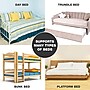 DMI Twin Folding Bed Board, Brown (552-1950-0000)~#|#~9145EB1F-60E2-4C1C-BF58D2B2C066E050_sc7