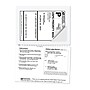 Avery TrueBlock Inkjet Shipping Labels with Paper Receipts, 5-1/16" x 7-5/8", White, 25 Labels/Pack (8127)~#|#~9152910B-08D1-4E4A-9827B84DF6A9B10F_sc7
