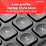 Staples TECH Slim Wireless Keyboard, Full‑Size 104‑Key, Quiet Scissor Keys, USB Receiver, Black~#|#~9154CF40-F39B-4C93-AD145F37FC6FD4C3_sc7