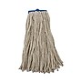 UNISAN Cut-End Lie-Flat Wet Mop Head, Cotton, 16oz, White~#|#~9159E1E5-34C4-4CC9-AEF47896536AB971_sc7