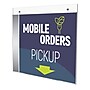 Deflect-O Classic Image Sign Holder, 8.5" x 11", Clear Plastic (68301)~#|#~s1026739_sc7