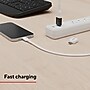 Staples TECH USB-A to USB-C Adapter Set, Assorted Colors, Male to Female, Data/Charging Adapters, 4-Pack~#|#~917110CC-8FE4-4346-847CD6F20C4357F4_sc7
