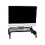 Mind Reader Ventilated Monitor Stand, Up to 24" Monitor, Black (MESHM-BLK)~#|#~91740360-7767-4DD1-829ECC29AA422500_sc7