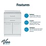 Viva Comfort 36"H x 24"W Exam Room Medical Cabine, 2-Drawers, Gray (ADIME902-24-GRY)~#|#~9176A5D0-CB0E-4BDE-834381209F35979A_sc7