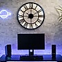 La Crosse Clock 19.7" Edison Analog Quartz Lighted Wall Clock (404-3450B)~#|#~91A50B50-02A1-4053-AEED45B19B3627EC_sc7