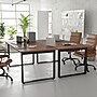 Flash Furniture Redmond 72"W x 36"D Conference Table, Laminate, Walnut (MTM7236WLTUBF)~#|#~91A8F562-43B6-4005-B31A1AFA0CA71113_sc7