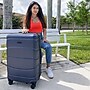 DUKAP Sense 20" Hardside Suitcase, 4-Wheeled Spinner, TSA Checkpoint Friendly, Blue (DKSEN00S-BLU)~#|#~91A9DA31-179F-40C2-B1A7C4419EC2FCBB_sc7