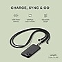 Satechi OntheGo Crossbody Lanyard Cable, Black (ST-LOTGLK)~#|#~91A9E3CD-2EBB-47AE-90DA1B03771D0CFB_sc7