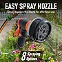Hose Reel Pro Heavy Duty Retractable Garden Hose Reel, 1/2" x 50', Black (GHR-1/2-BK-50)~#|#~91B762A2-D245-4149-8BEAA6B2F4EC25F9_sc7