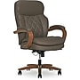 La-Z-Boy Colston Ergonomic Vegan Leather Swivel Executive Chair, Mocha Brown (60120-MBRN)~#|#~91C61EA3-4919-4739-81C4F41CCAF88EF3_sc7