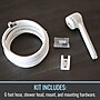 HealthSmart Hand-Held Body Shower, White (523-1583-1900HS)~#|#~91F33FF0-C766-40F4-8F8832465F659D29_sc7