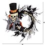 Nearly Natural Halloween Dapper Skeleton Wreath, 26" (W1199)~#|#~920A9DD3-87EA-48B5-A9AC50716D0CF727_sc7