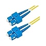 StarTech 1m (3.3ft) SC to SC (UPC) Duplex OS2 Single Mode Fiber Optic Cable, 9/125, Yellow (SMDOS2SCSC1M)~#|#~920EF3B9-9C5D-4C3A-9F35925BE893C321_sc7