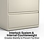 Staples Commercial 4-Drawer Lateral File Cabinet, Assembled, Letter/Legal, Putty/Beige, 30"W (28884D)~#|#~92217D41-416C-4C34-9A9DB86C1518E829_sc7