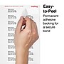 Staples Laser/Inkjet Address Labels, 1 X 2 5/8", Clear, 30 Labels/Sheet, 50 Sheets/Pack, 1500/Box (ST18081-CC)~#|#~9235F4CE-61DC-4B6E-98598DF0AA1C1432_sc7