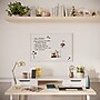 U Brands Magnetic Dry Erase Whiteboard, White Decor Frame, 30" x 20" (2071U00-01)~#|#~9238E787-5D1C-44B3-B563596E6E8D0356_sc7