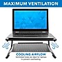 Mount-It! 2-Tier Monitor Stand, For Screens Up to 32", Black (MI-7361)~#|#~923EA422-24C0-4899-A3C7303460089C2D_sc7