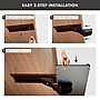 Mount-It! Adjustable Under Desk Keyboard Tray and Mouse Platform, Black (MI-7138)~#|#~925226B9-FB2B-443F-AF98AF7E97F3CBEC_sc7