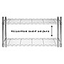 Honey-Can-Do Three Tier Storage Shelf, Chrome (SHF-09367)~#|#~925579A8-FD46-432B-B4F5965013351873_sc7