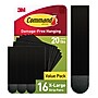 Command Extra Large Hanging Strips, 20 lb., Black, 16/Pack (17217BLK-16NA)~#|#~92614EF9-1E4E-4E3D-9C99CA780E081E67_sc7