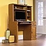 Sauder Select 43"W Computer Desk with Hutch, Carolina Oak (401353)~#|#~926A9F59-6544-4B01-8CBEC14197FEB291_sc7