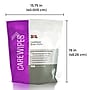 2XL Corp CareWipes Body Cloths, White, 700 Wipes/Bag, 2/Carton (TXL436CT)~#|#~92722F67-CE94-4895-95156A2F0B69DEDD_sc7