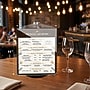 Azar Letter 8.5" x 11" 3-Sided Rotating Menu Sign Holder, Desktop/Countertop, Top Loading, Clear, Acrylic (193732-BLK)~#|#~9284EE7F-90AE-4442-879677FB6B6342C3_sc7
