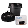 Super Extra-Heavy Grade Can Liners, 38 x 58, 2.4 Mil, 60-Gallon, Black, 10/Rl~#|#~928707FF-75EA-4927-9563BC9B248FD7DA_sc7