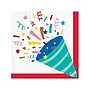 Creative Converting Hats Off Birthday Napkin, Multicolor, 48/Pack (DTC372504BNAP)~#|#~928B1453-A96E-45D3-BFC4FEAA2EB087DB_sc7