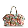 Vera Bradley Large Miramar 19.5" Nylon Carry-On Weekender, Leaf Me Not Paisley (50520-22537)~#|#~92AE2703-F1B9-4E5C-B29A14B3B8F261F2_sc7
