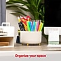 Staples 5-Compartment Rotating Plastic Desk Organizer, Warm White (ST63868)~#|#~92B02B7D-6A13-4060-8AC04EBA4962644A_sc7