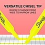 Sharpie Tank Highlighter, Chisel Tip, Assorted, Dozen (25053)~#|#~92B0CC9F-4D0C-45DE-B9C8D7F752F833F0_sc7